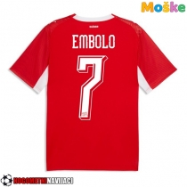 Moške Nogometnih dresov Švica Breel Embolo #7 Domači SP 2026 Kratki rokavi